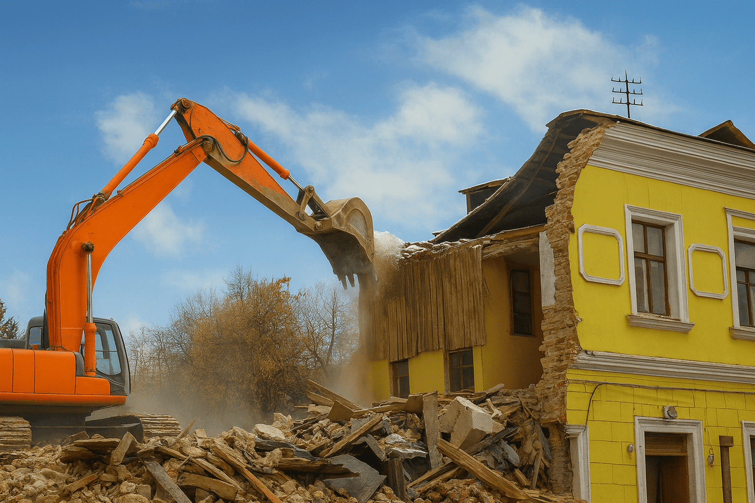 wyburzenia sosnowiec